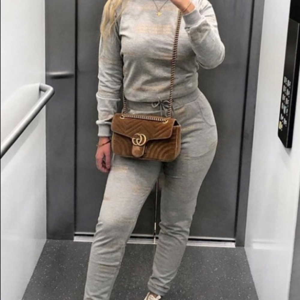 🆕 Grey two piece sweatsuit